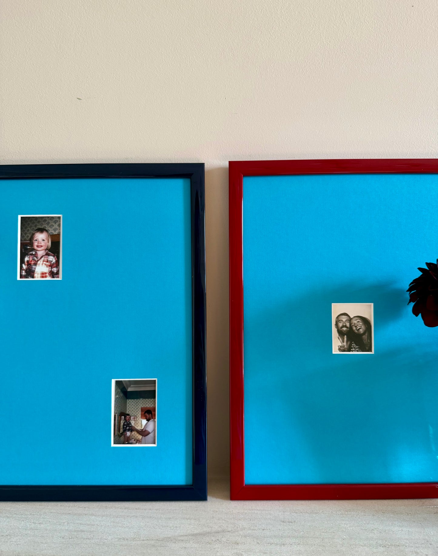 Raven Midnight & Aqua | Double Instax Mini