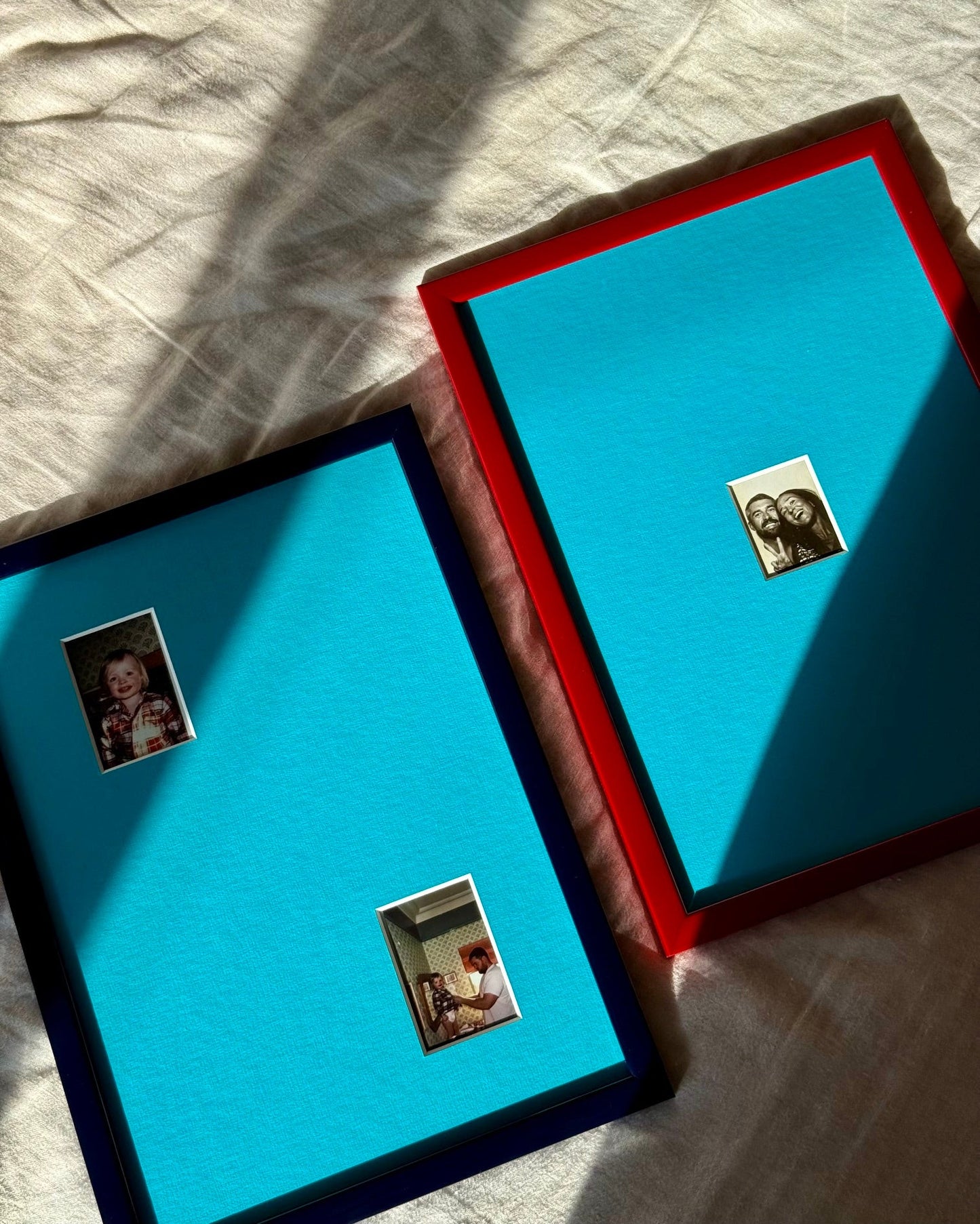 Raven Midnight & Aqua | Double Instax Mini