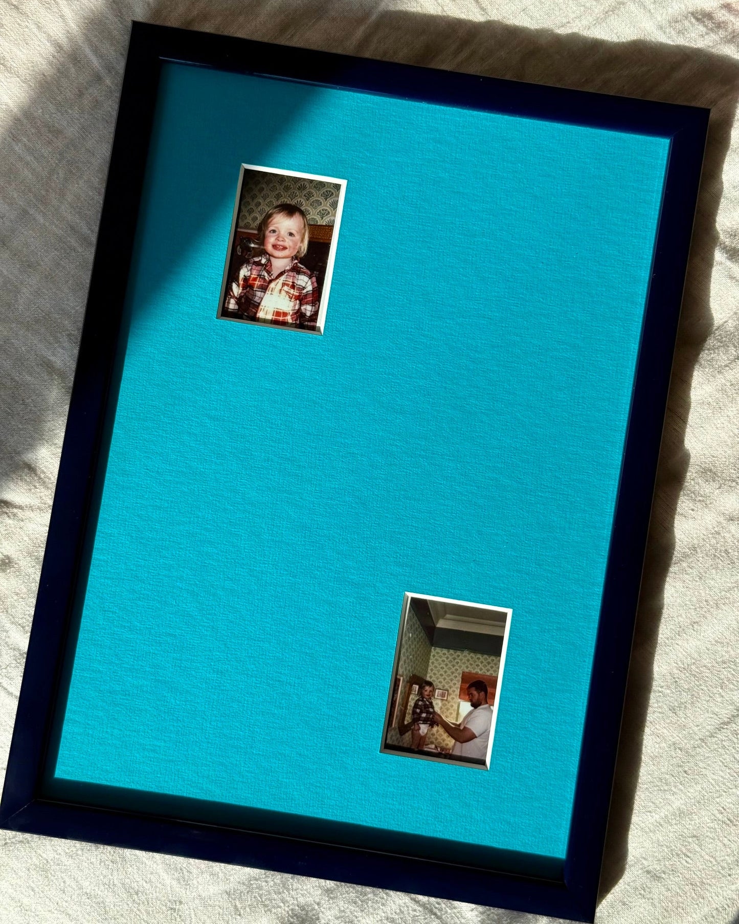 Raven Midnight & Aqua | Double Instax Mini