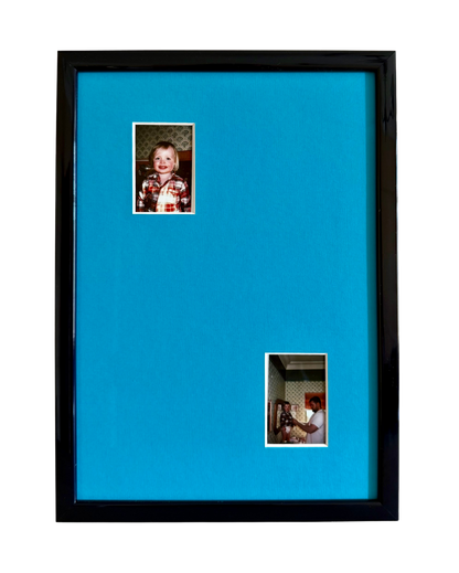Raven Midnight & Aqua | Double Instax Mini