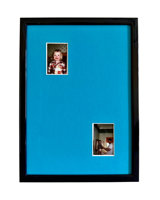 Raven Midnight & Aqua | Double Instax Mini